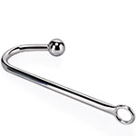 130g Stainless steel anal hook with beads hole