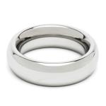 DOMINIX Deluxe Stainless Steel Donut Cock Ring