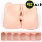 THRUST Pro Xtra Hayley Ribbed Realistic Vagina and Ass