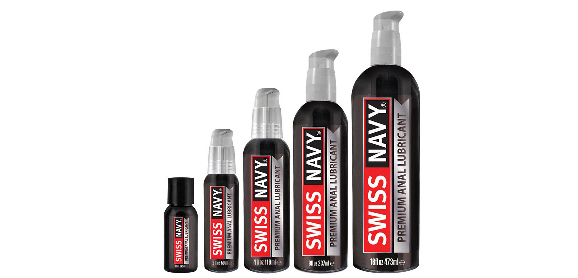 Anal Silicone Lubricant Premium Swiss Navy.