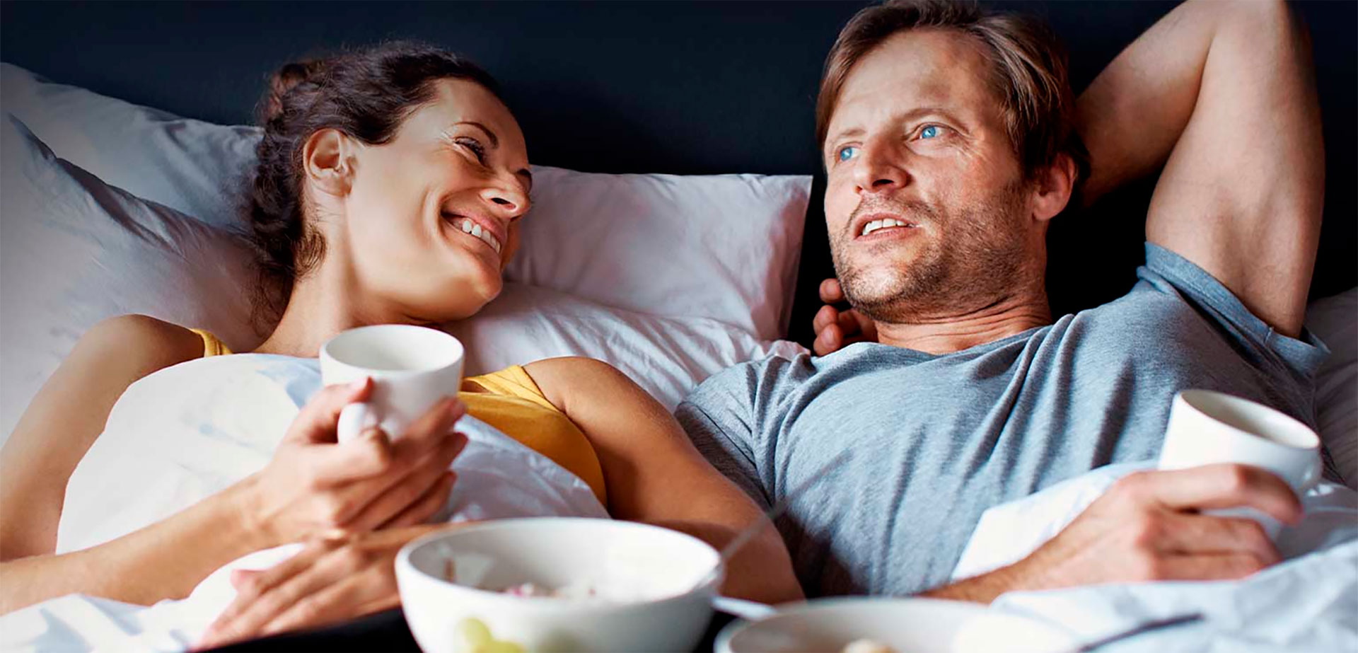 Couple Eats Food That Helps To Increase Libido.