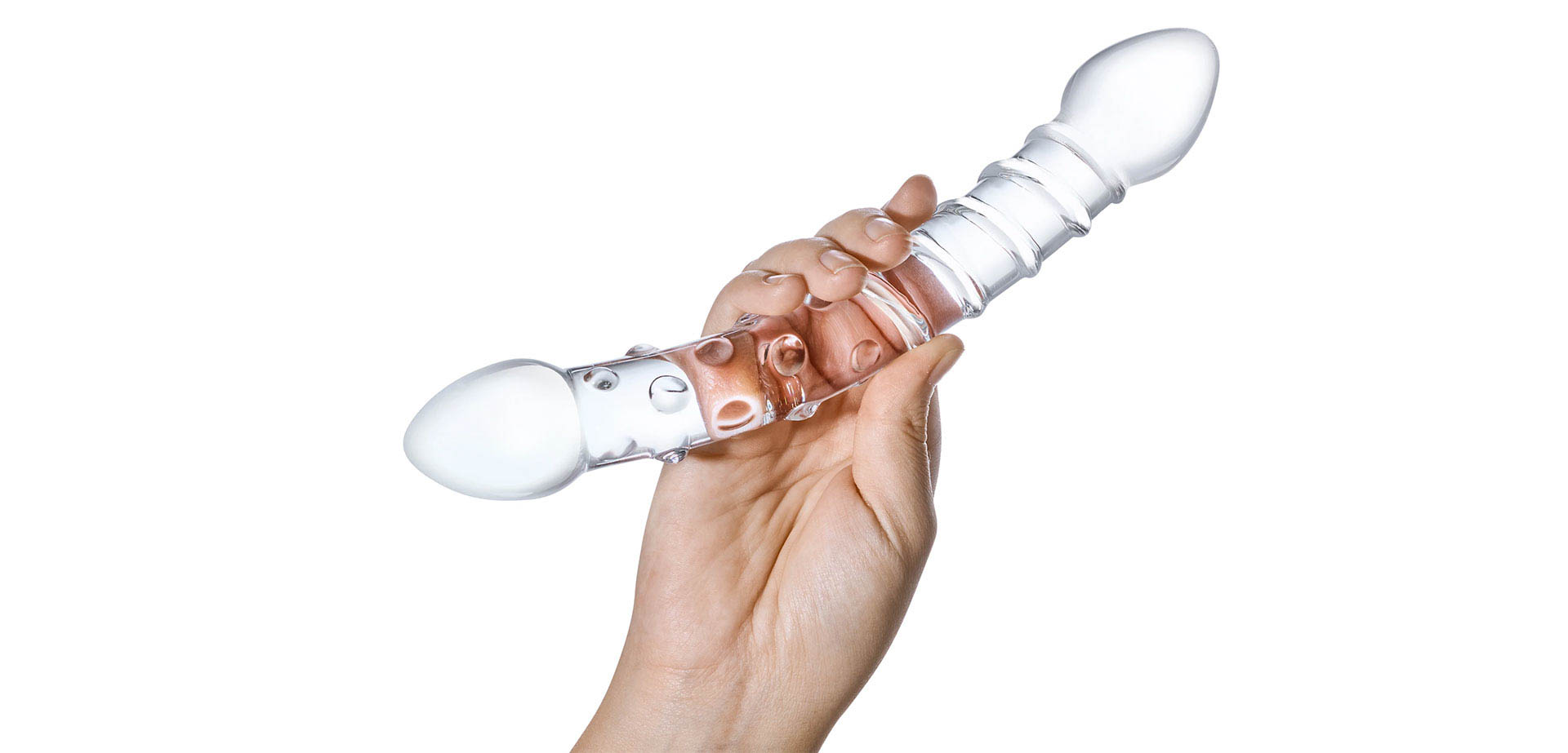 Double-ended Glass Dildo.