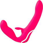 Happy Rabbit Rechargeable Vibrating Strapless Strap-On