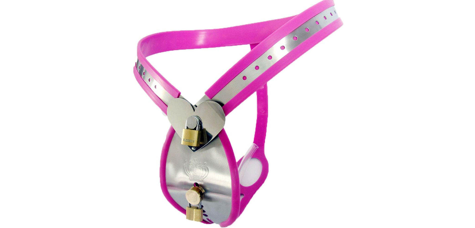 Heart-Shaped Design Chastity Belt.