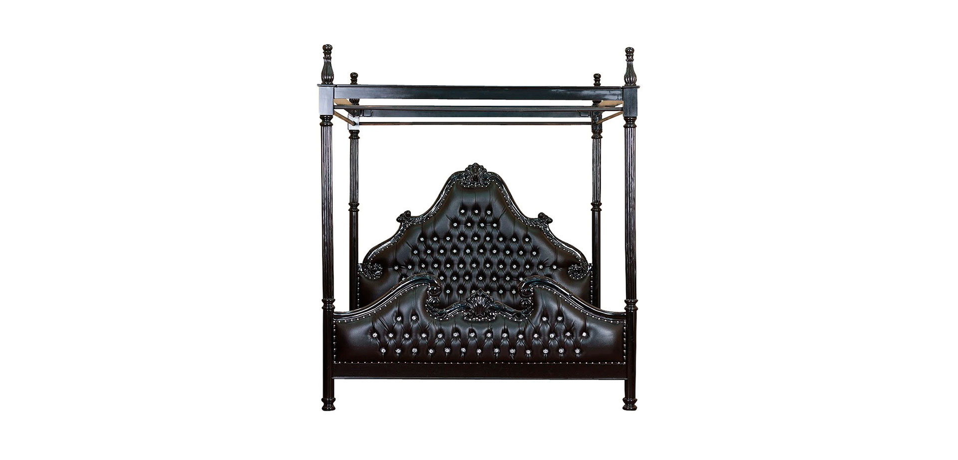 Luxe BDSM Bed with Canopy.