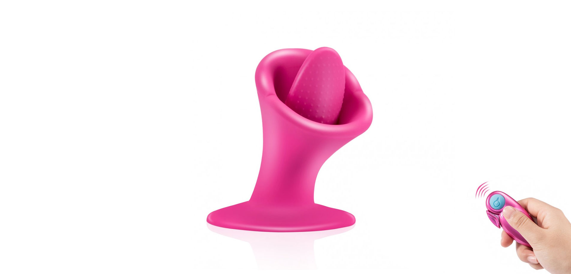 Oral sex clitoris tongue vibrator.