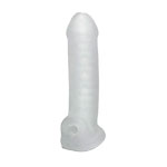 Perfect Fit Fat Boy Thin 6.5 Inch Penis Sleeve with Ball Loop