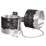 Fifty Shades of Grey Play Nice Satin and Lace Wrist Cuffs