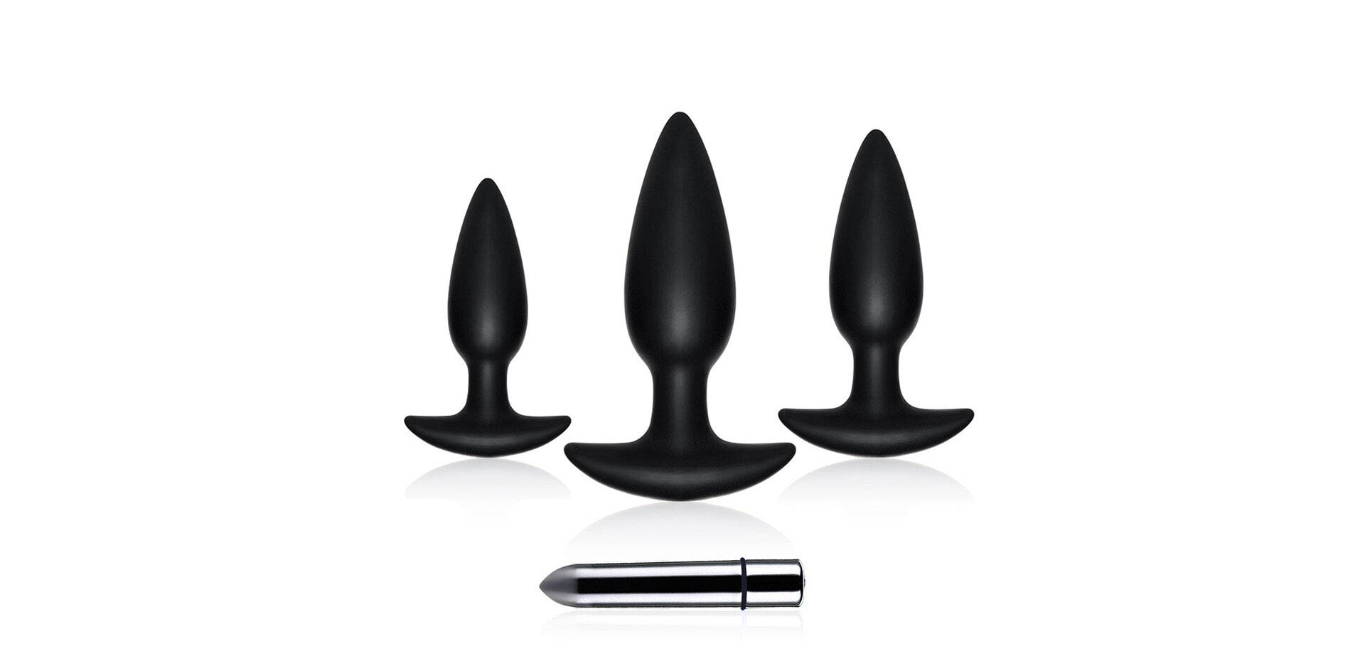 Rechargeable Vibrating Butt Plugs.