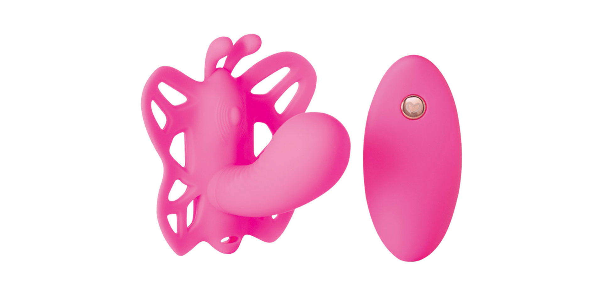 Remote Control Pink Butterfly Vibrator.