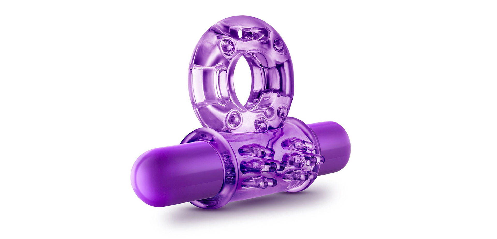 Soft Stretchy Vibrating Cock Ring.