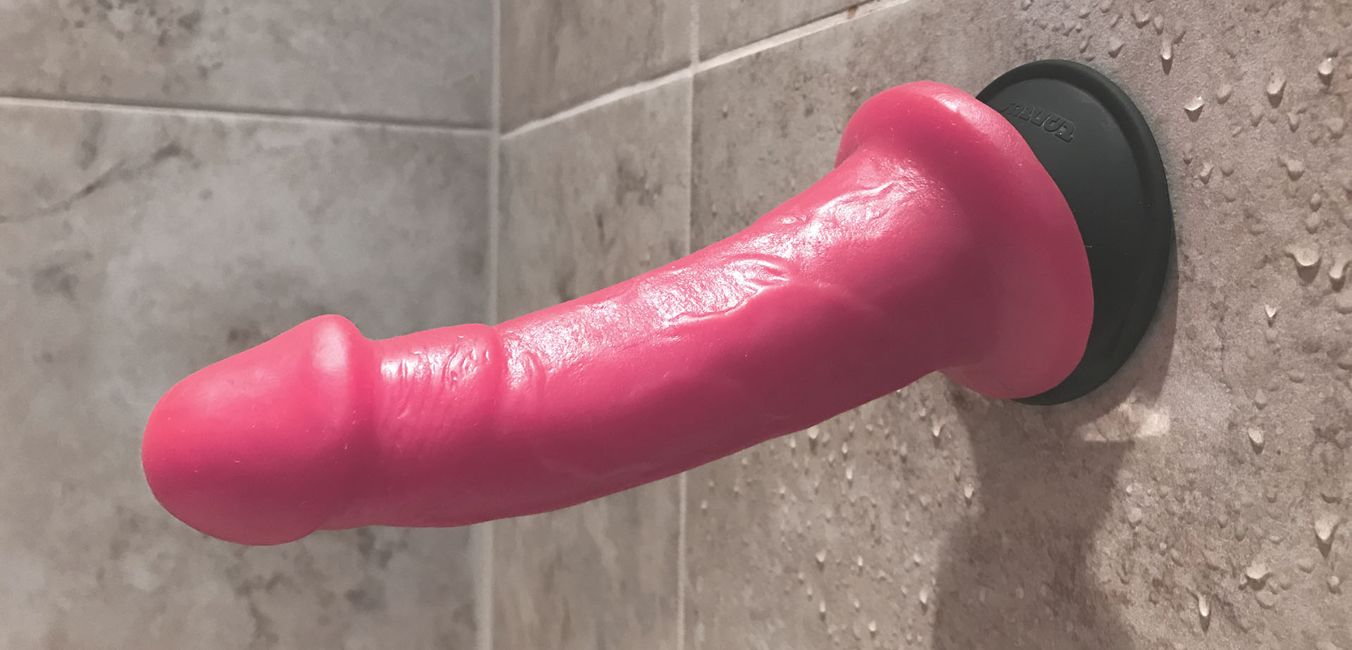 wall mounted dildo shower pic from sex video