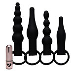 Lovehoney The Booty Bunch Rechargeable Vibrating Butt Plug Set (5 Piece)